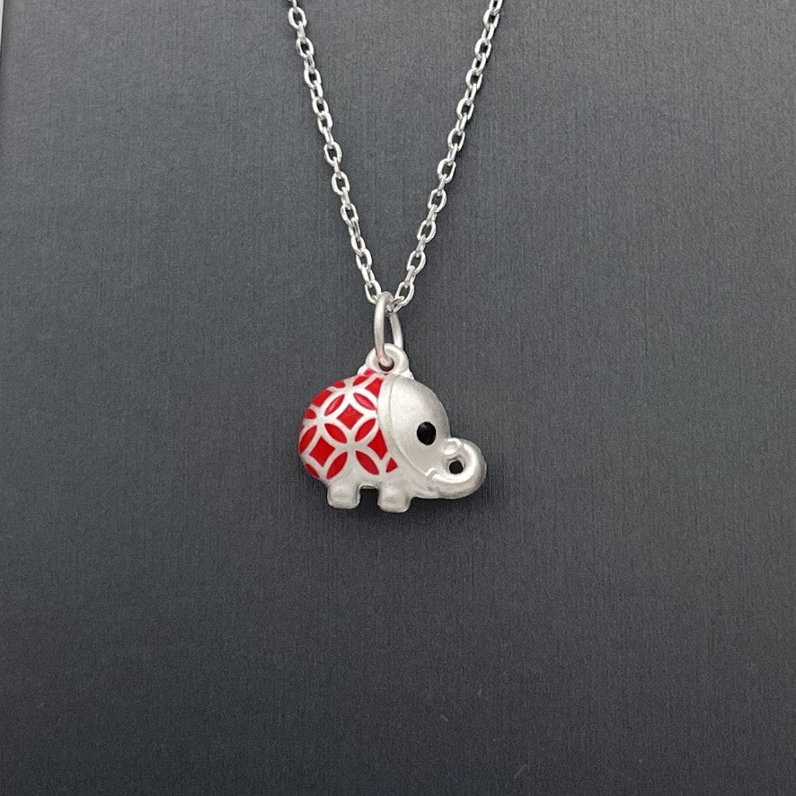 CH958NL Elephant Necklace 16"