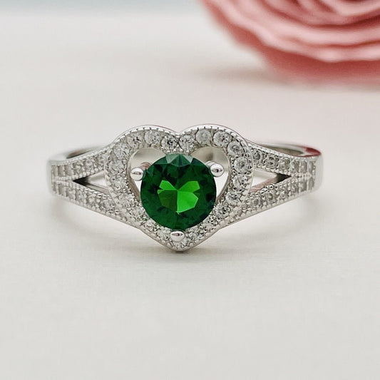 Z1498R Heart Ring