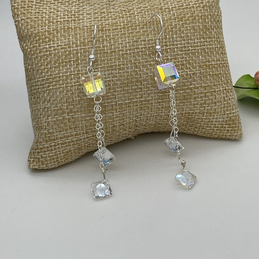 C1262SW Cube Earrings