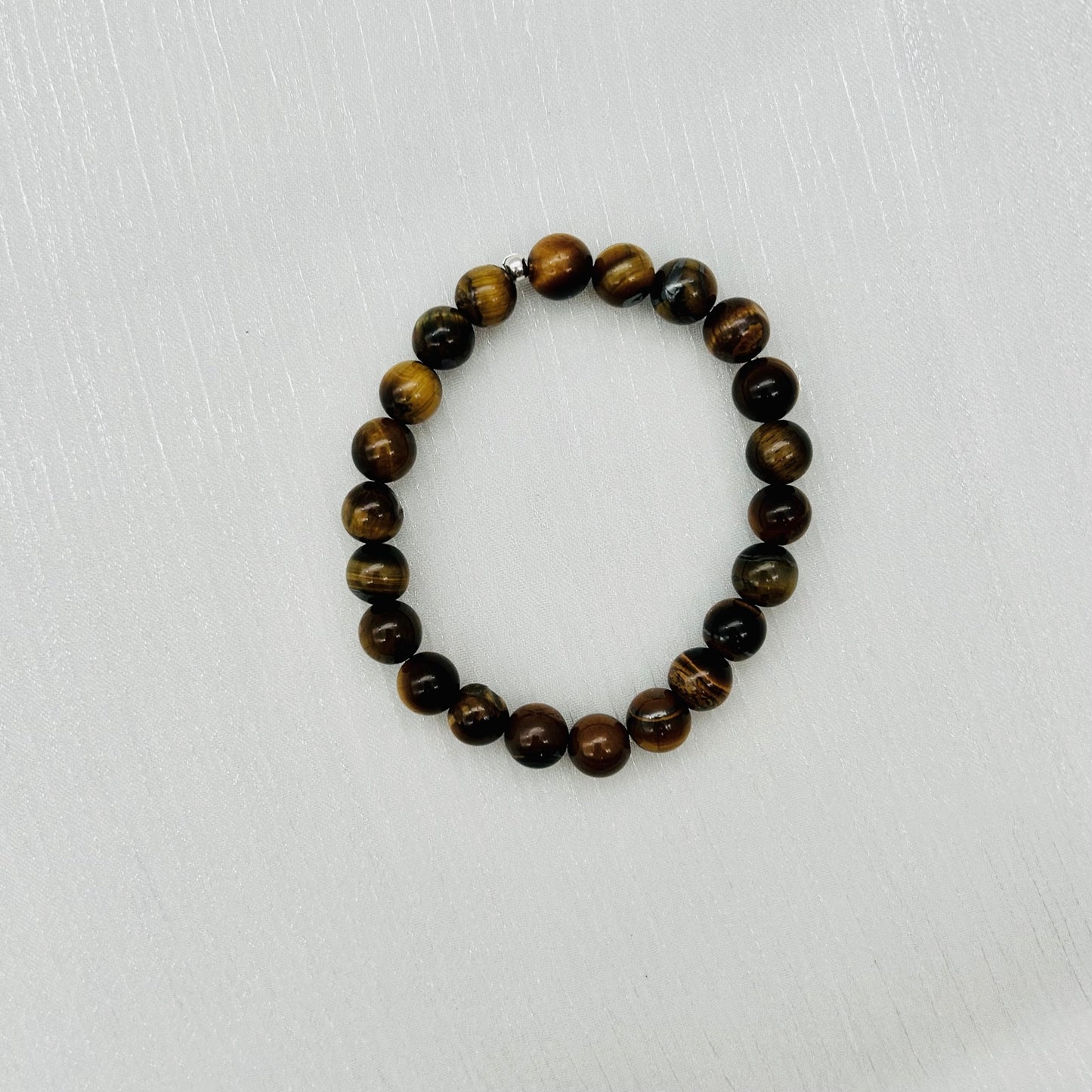 ST1023 8mm. X 7" Bracelet Tiger Eye