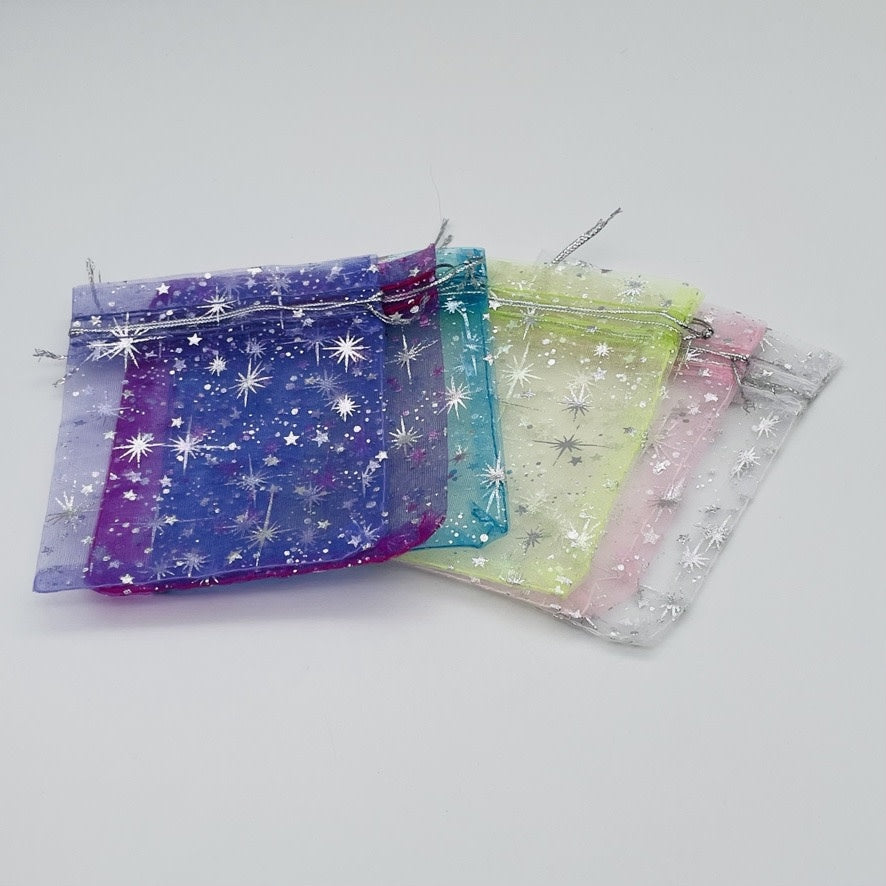 BT-112 4.5mmX4mm Organza Bags Assorted