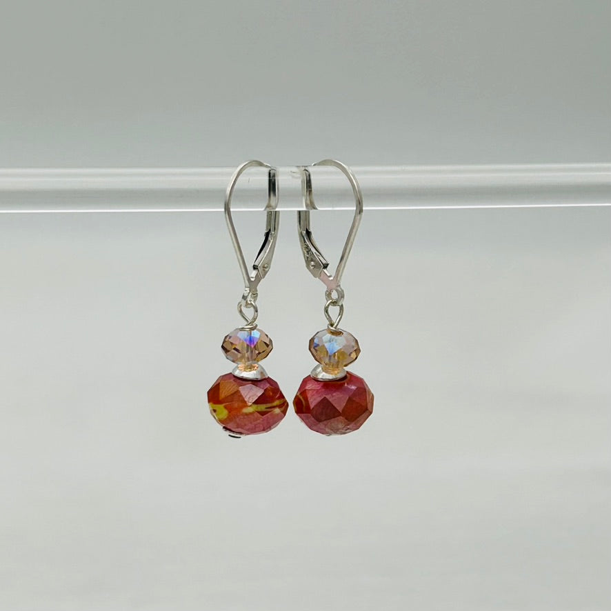 C1413 SW Orange Earrings
