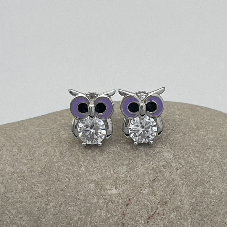 owl様 イヤリング Z1625 Owl Earrings – Grekka