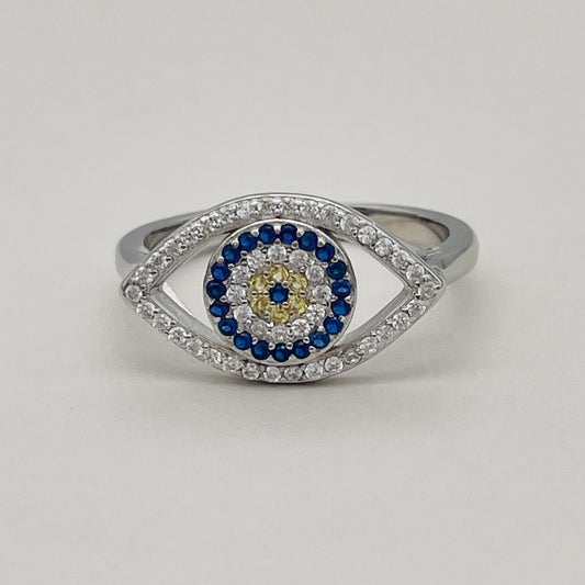 Z1553R Hamsa Eye Ring