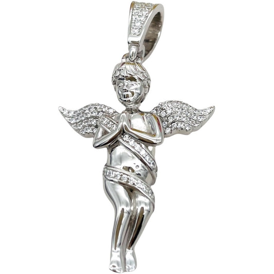 Z1564P Angel Pendant 50mm. x 25mm.