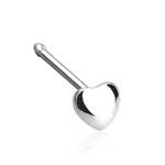 S1234 Heart Nose Stud