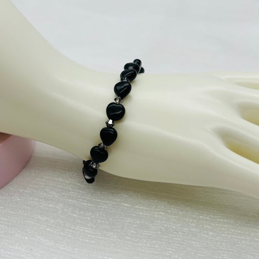 ST1326SW Onyx Bracelet 8"