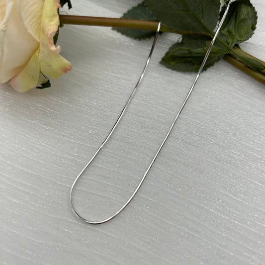 S1151CH Diamond Cut Snake Chain 1.1mm. X 22"