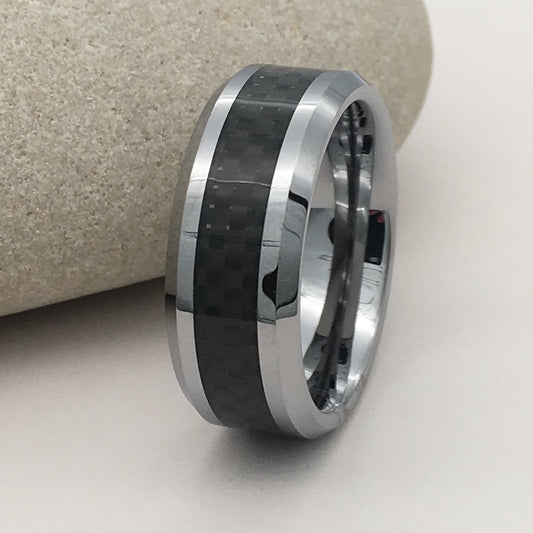 T764R Tungsten Ring 8mm