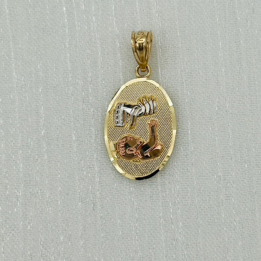 14KG347 Baptism Pendant