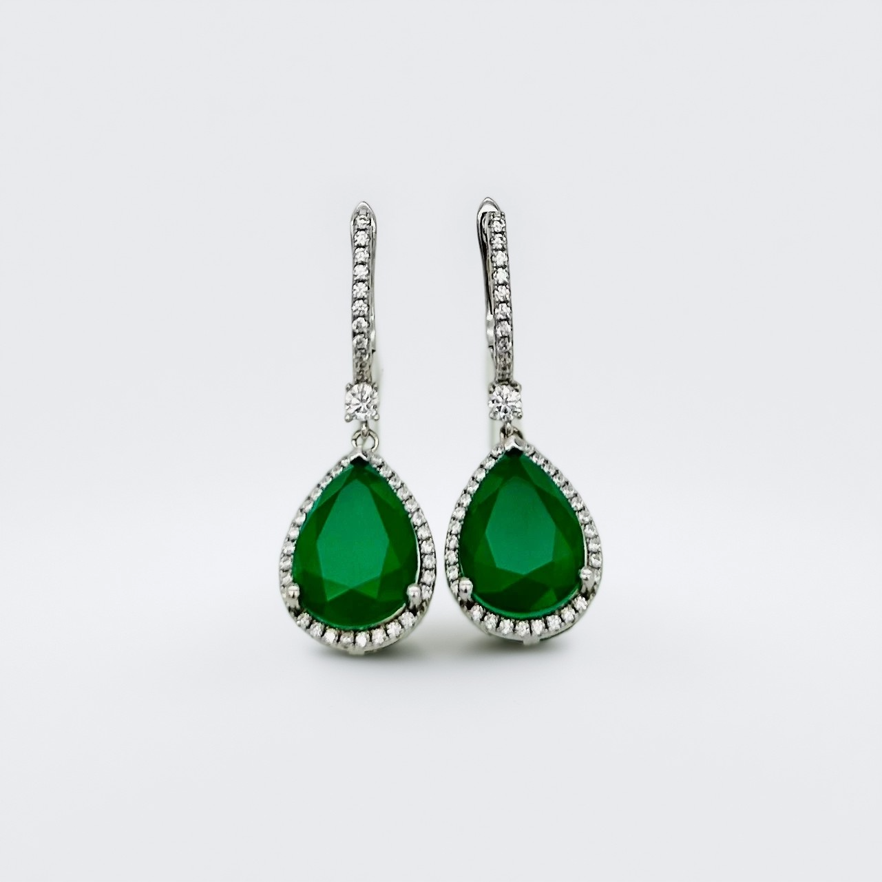 ST1958 Emerald Earrings