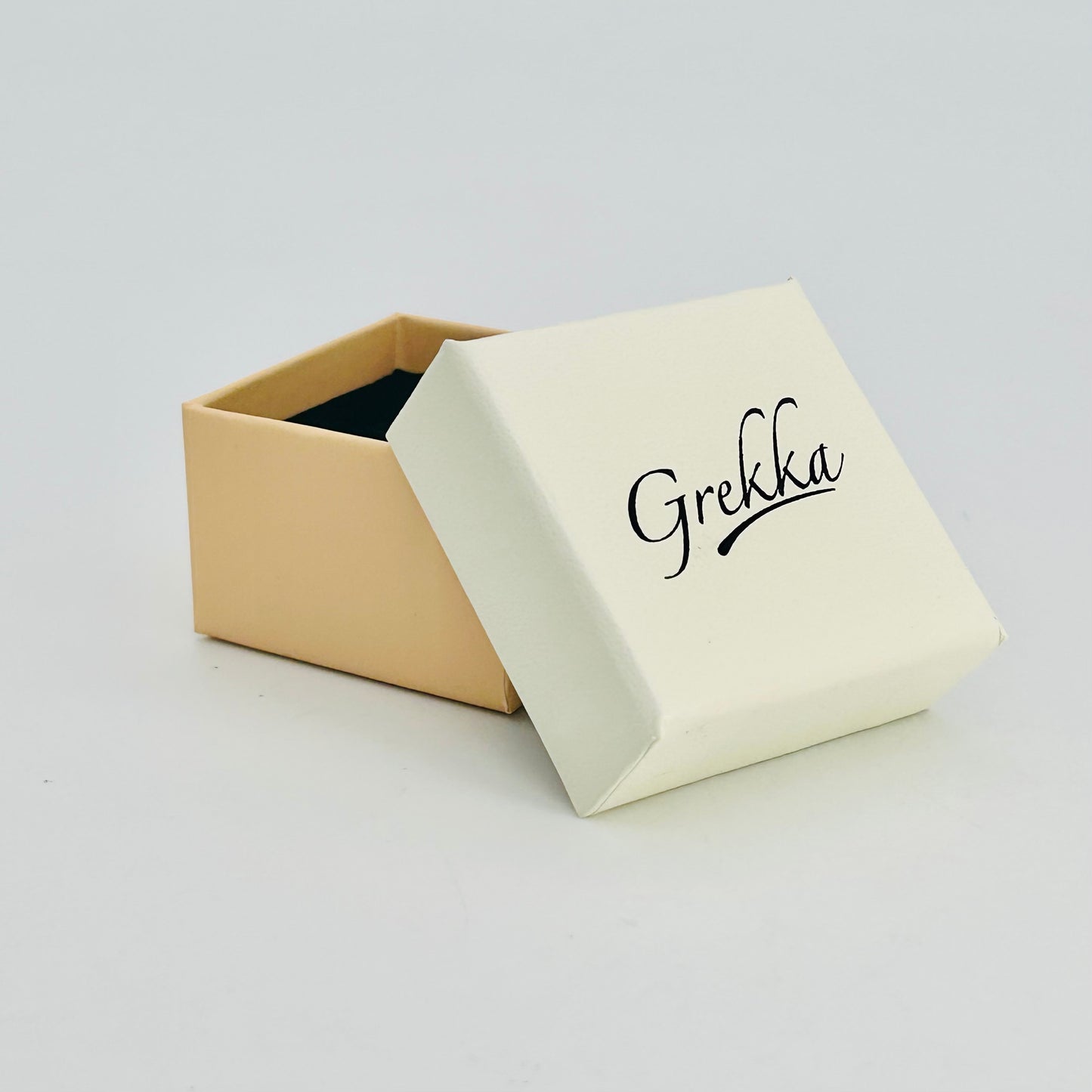 BT101 Ring Box Beige 2"x2"x 1.5"