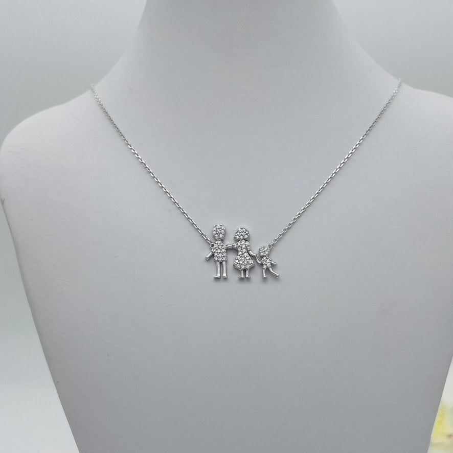 Z1248 Family Necklace Boy 18"