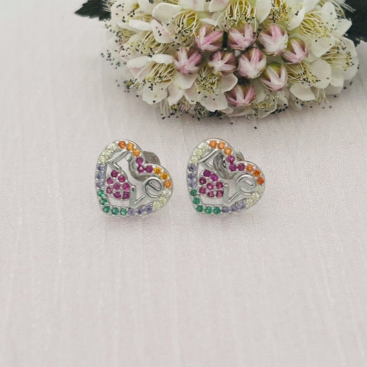 Z1801 Love Heart Earrings