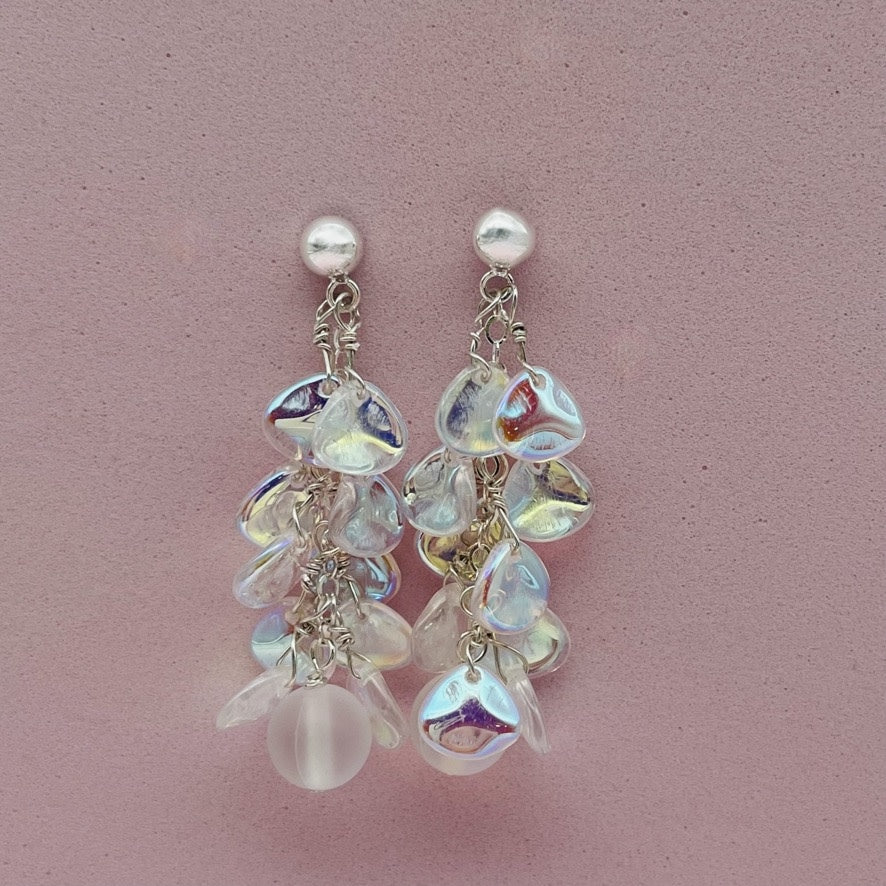 C1326 Clear AB Earrings