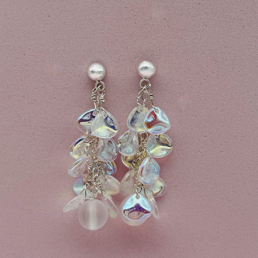 C1326 Clear AB Earrings