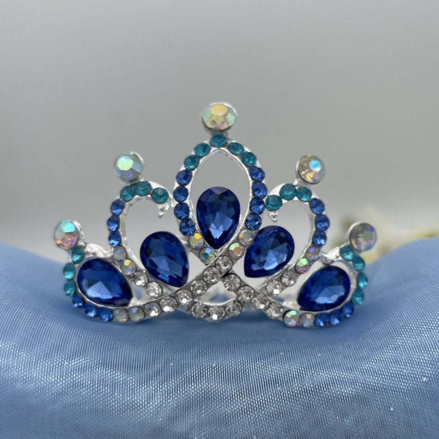 F419 60mm.X40mm. Tiara Blue