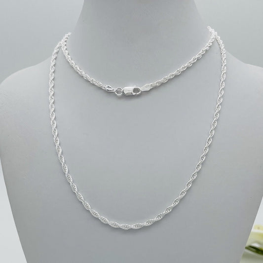 S1664CH Rope Chain 2.5mm. X 18"