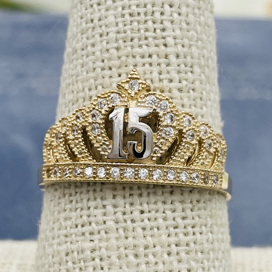 Quinceañera Rings 14K Gold -Symbolize Her Special Day | Grekka Jewelry