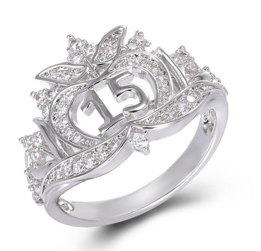 Z1920 Quinceañera Ring