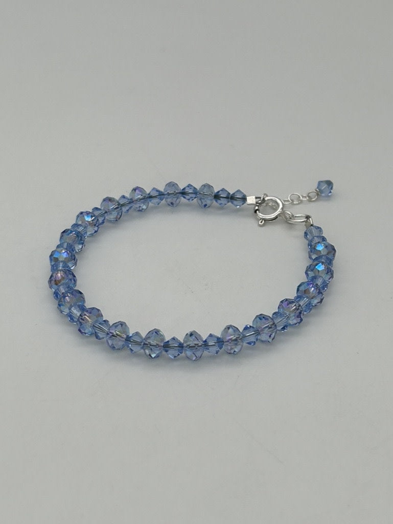 C1255SW Blue Bracelet 8"