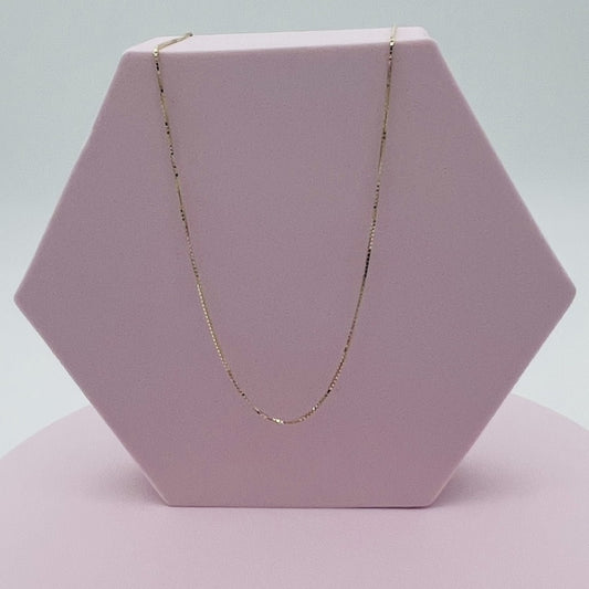 14KG156 Box Chain .08X18"