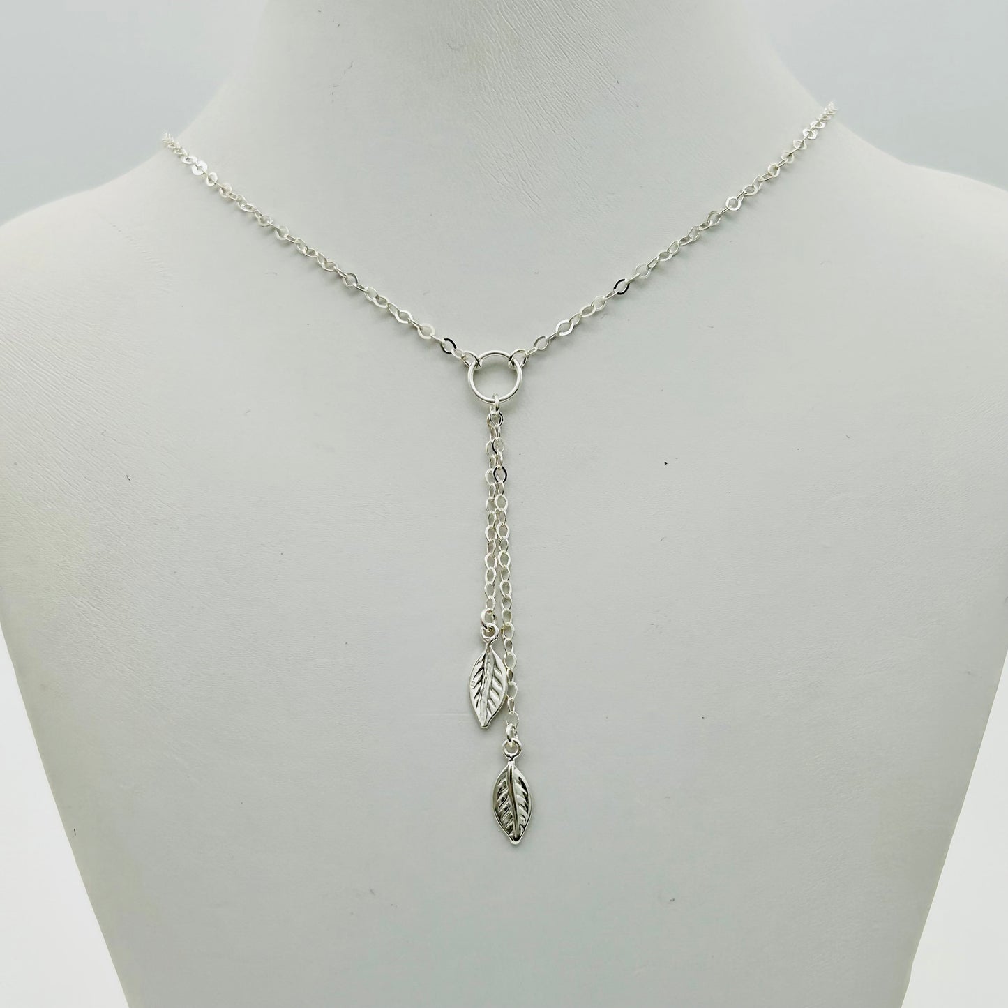 S1045 Leaves Necklace 16" +2"