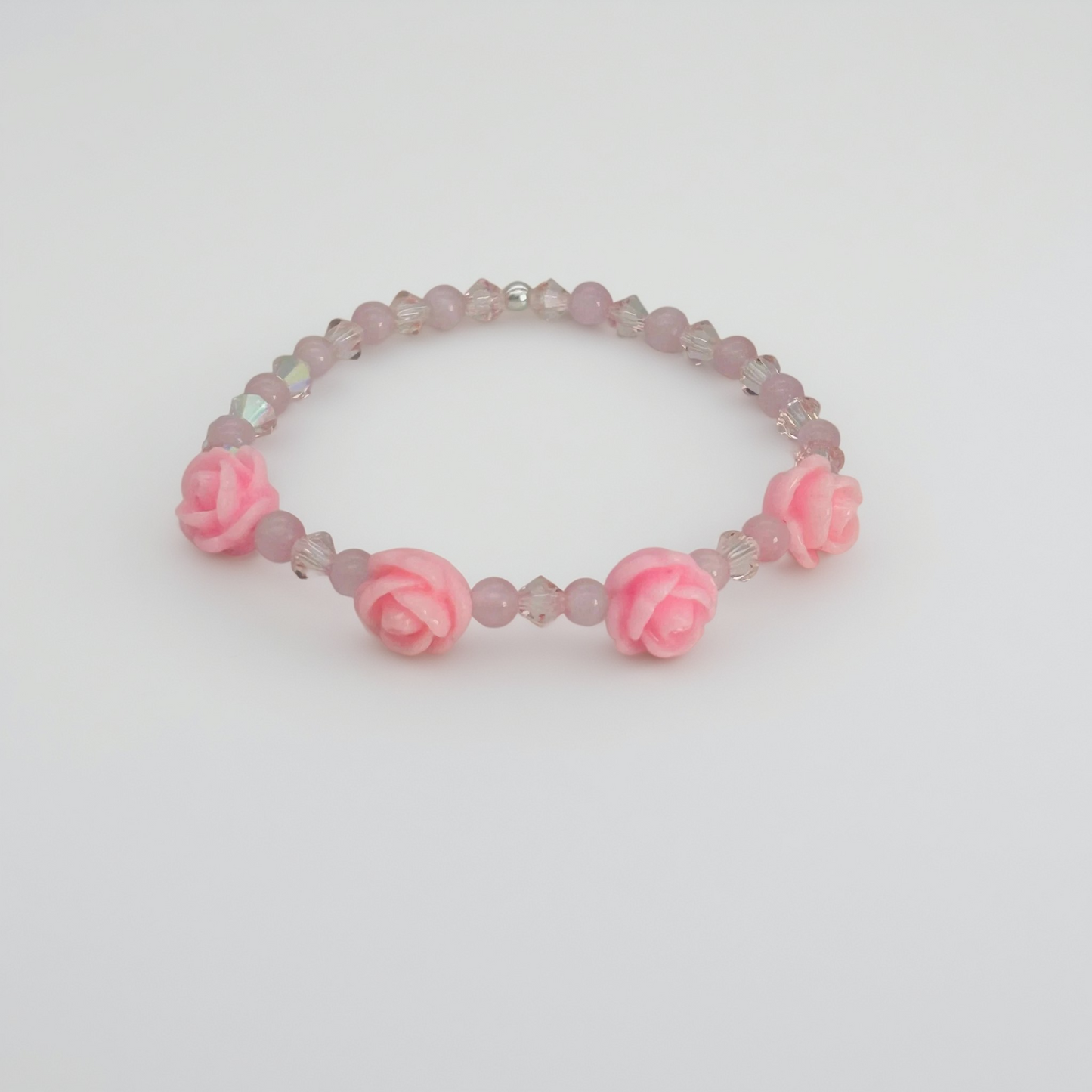 CH987BL Pink Flowers 6"