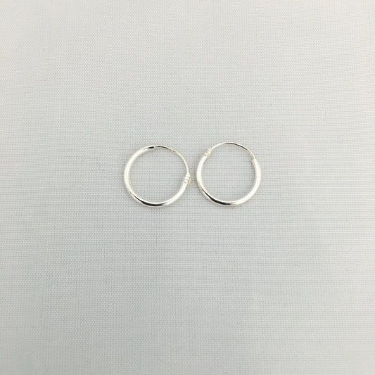 S879ER. Hoop Earrings 1.5mm