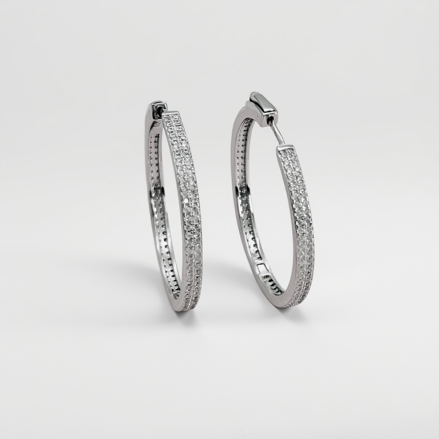Z1240 Hoop Earrings 35mm.