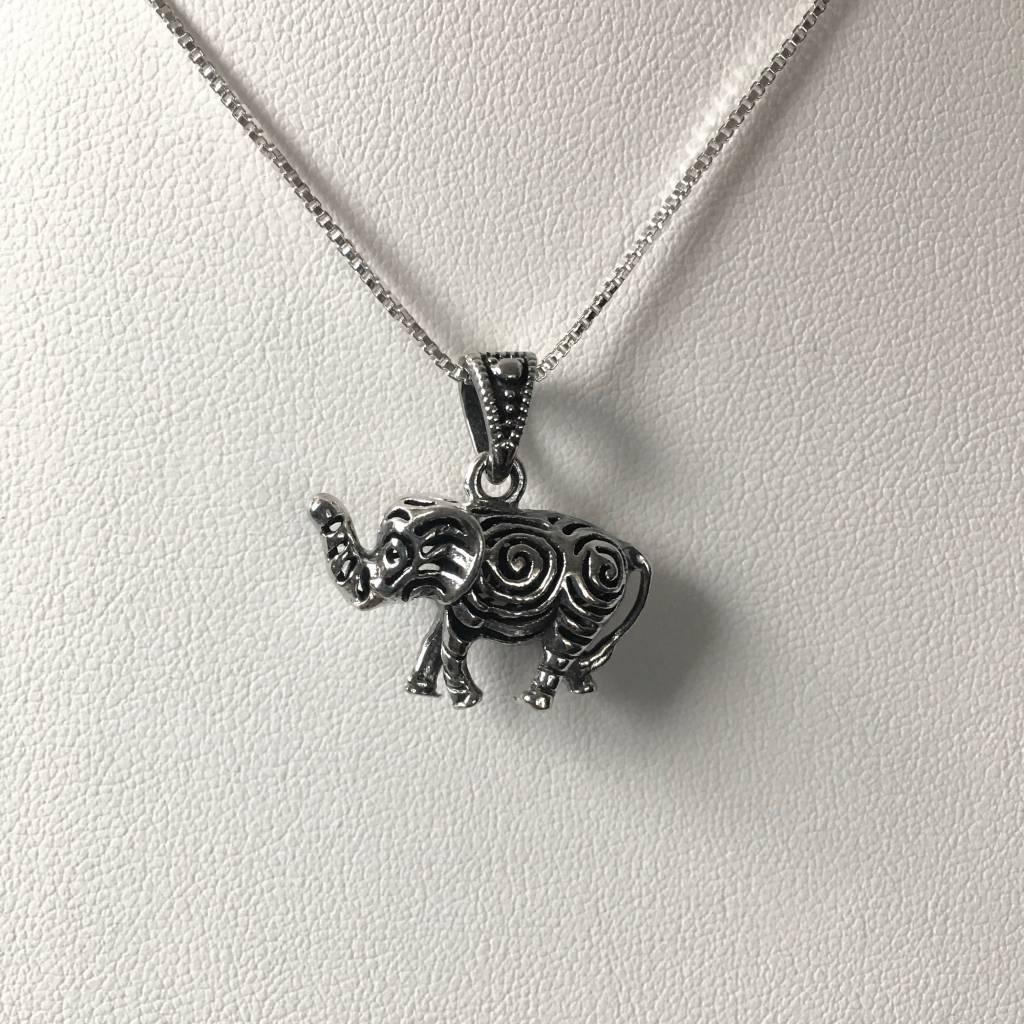 S1081P Elephant Pendant
