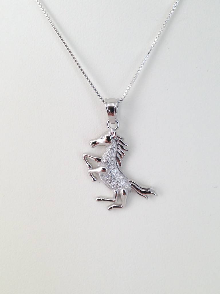 Z951NL Horse Necklace 18"