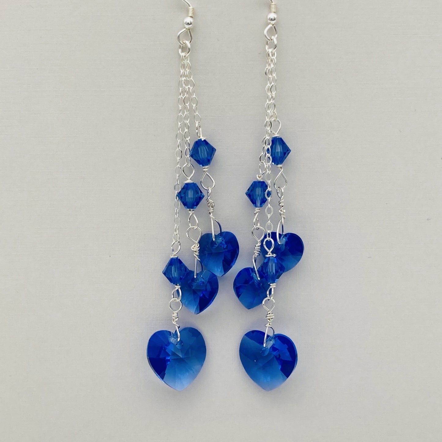 C1244 Sapphire Earrings SW