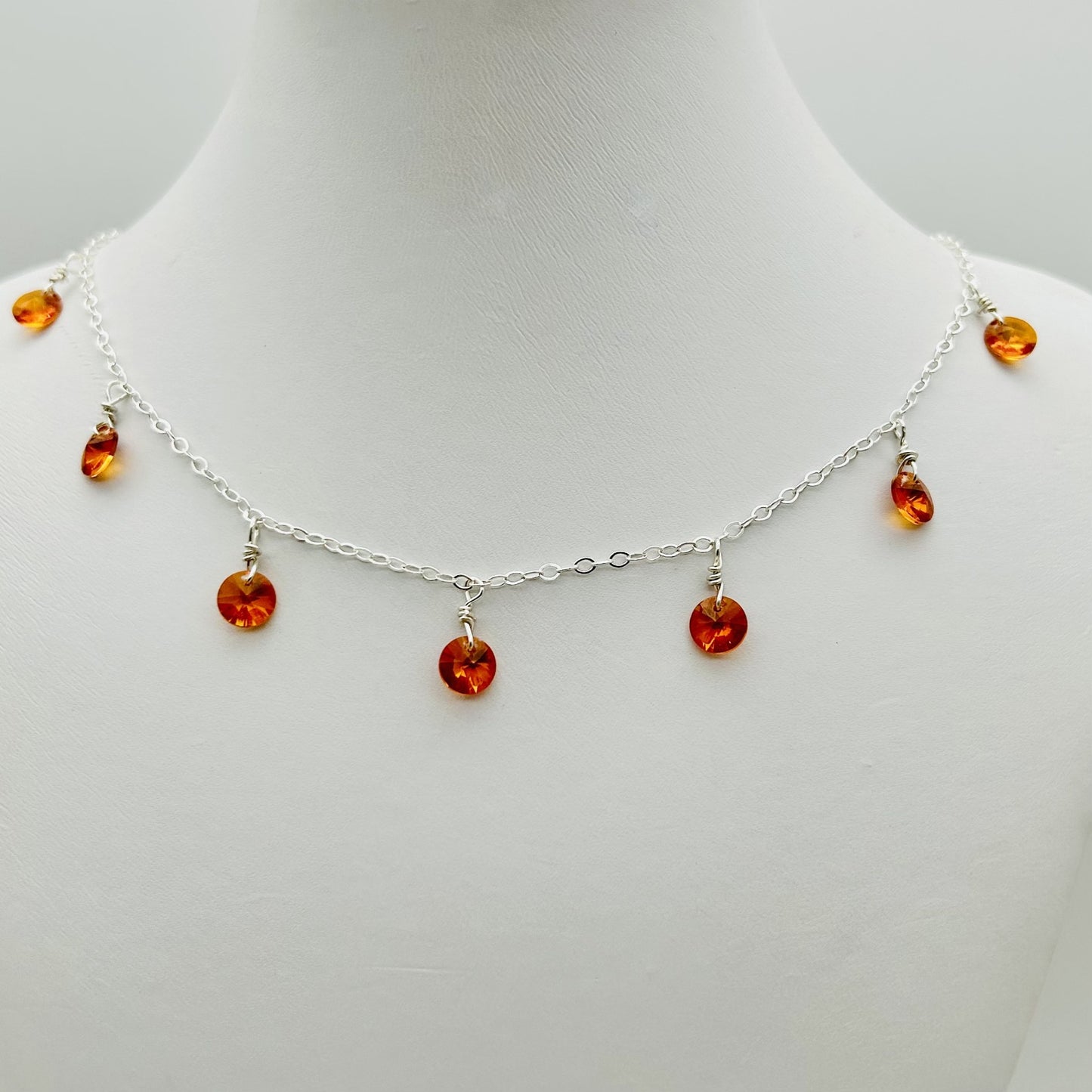 C1286SW Golden Necklace 16"