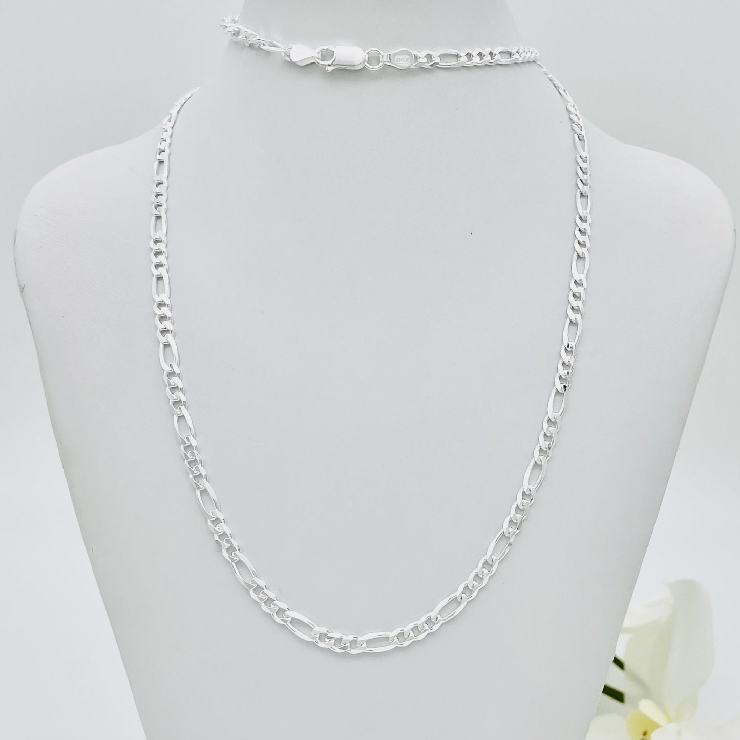 S1671CH Figaro Chain 3.9mm. X 24"