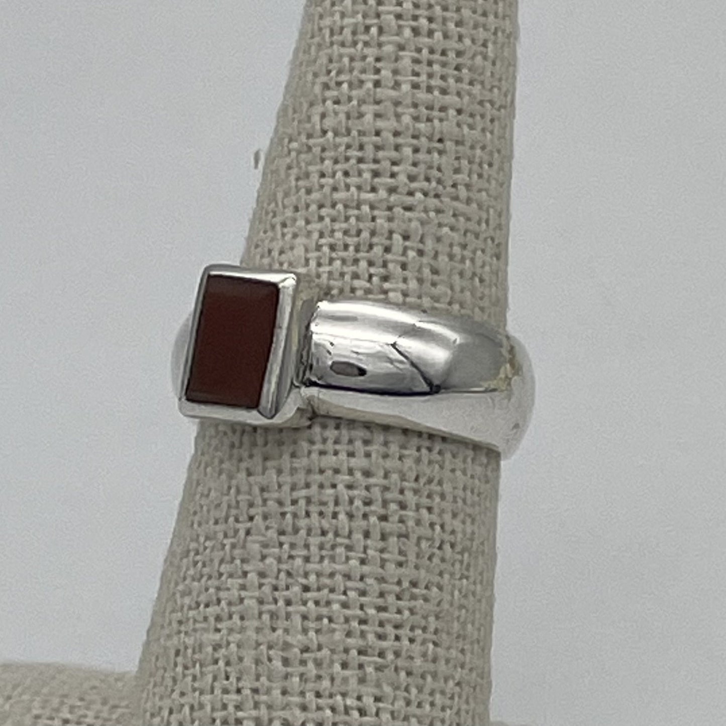 ST1784 Carnelian Ring # 6.5