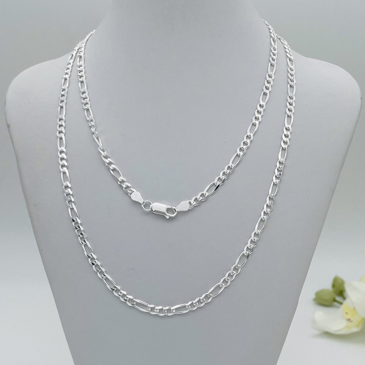 S1671CH Figaro Chain 3.9mm. X 30"