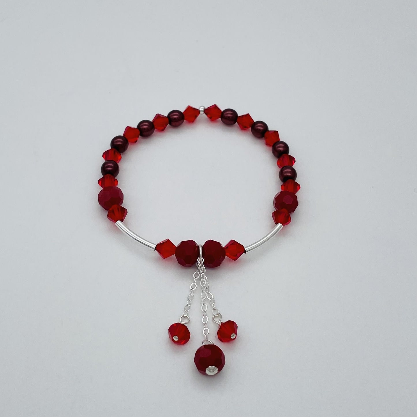 C1129 Red Bracelet 7"