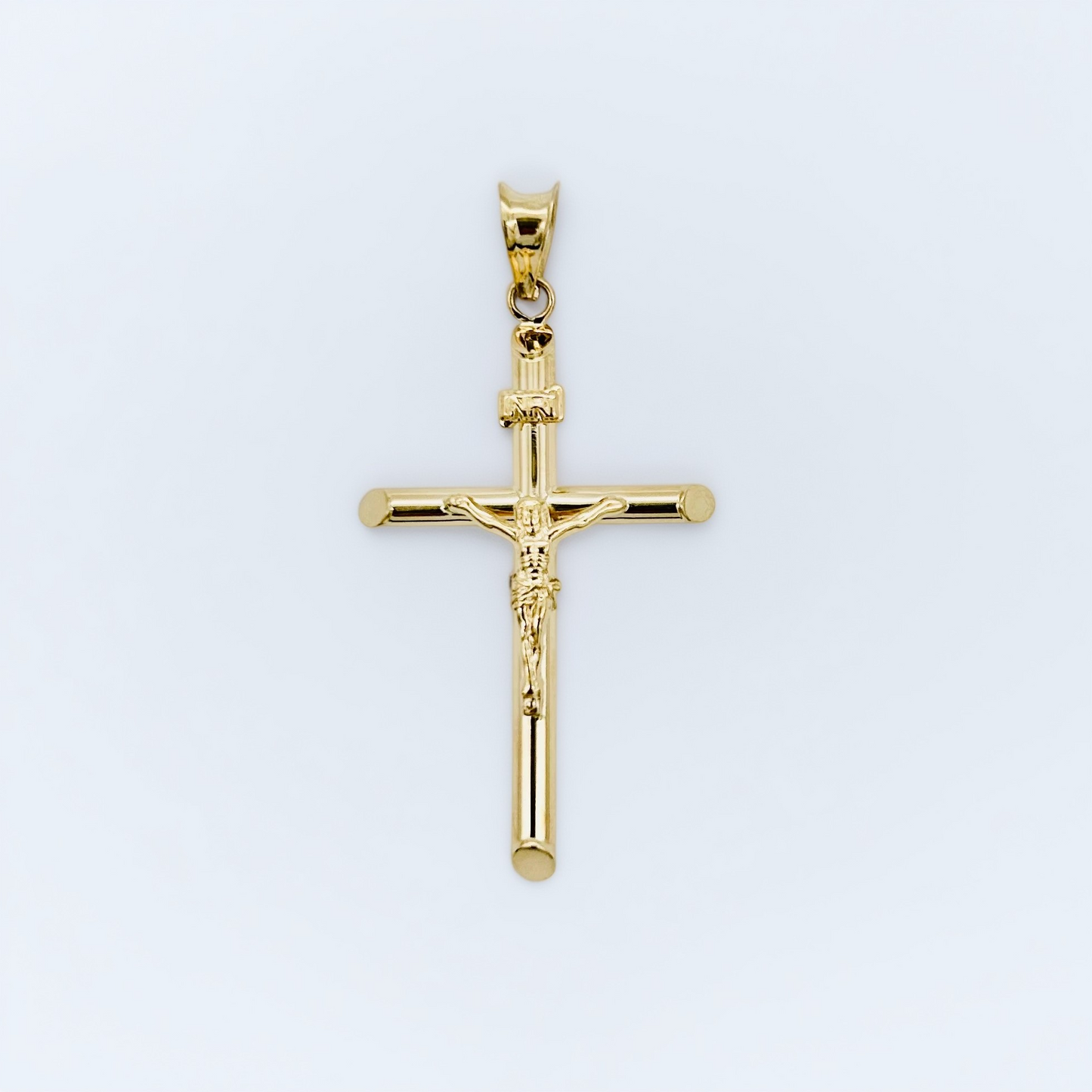 14KG432 Crucifix Pendant 45mm.