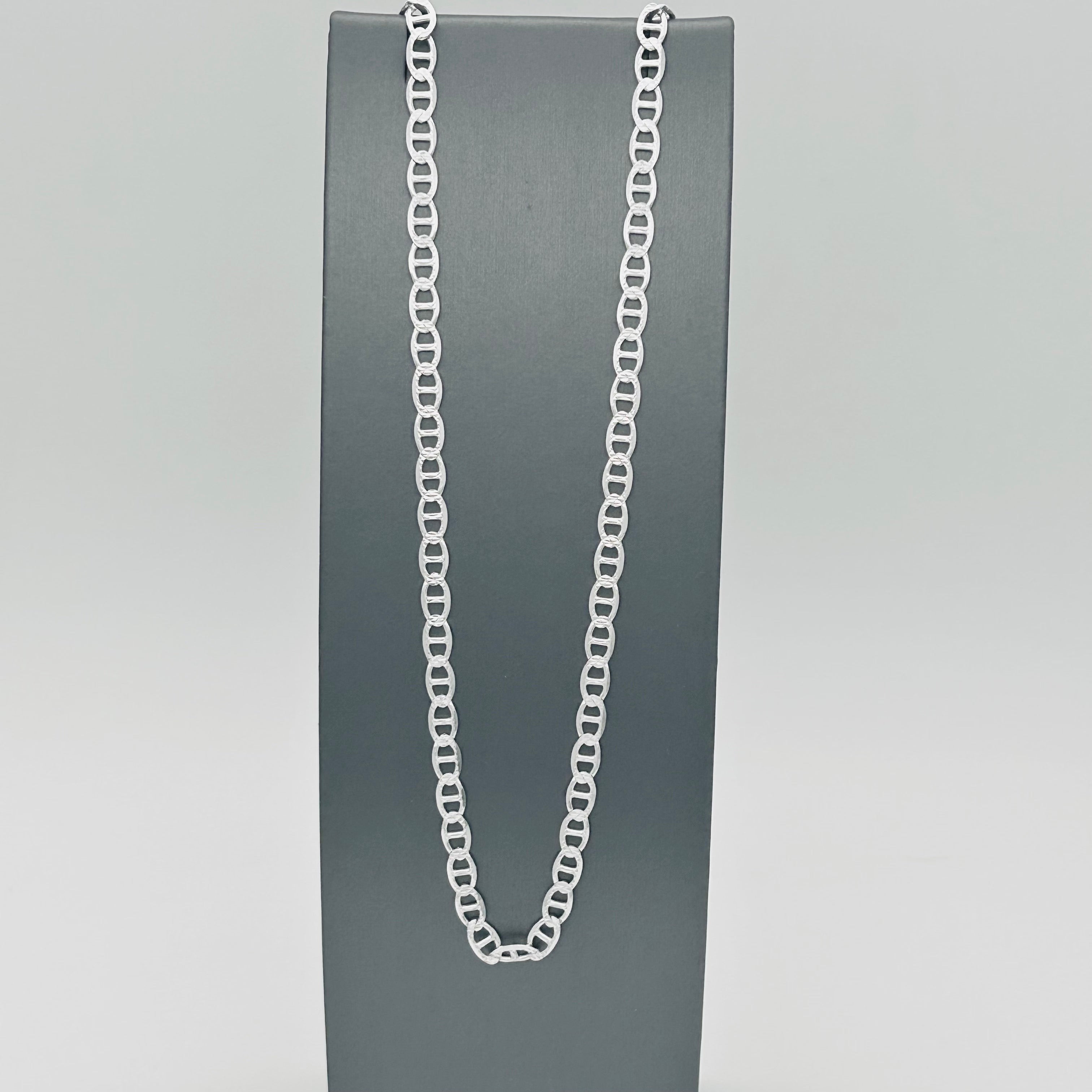 S1891 Super Flat Marina Pave Chain X 22