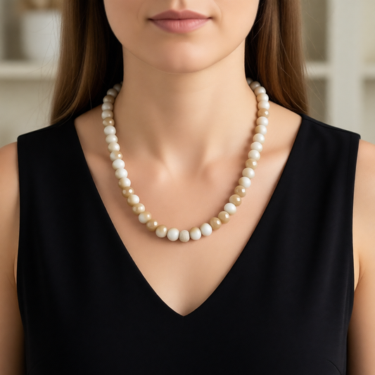 C1500 Brown Necklace 18"
