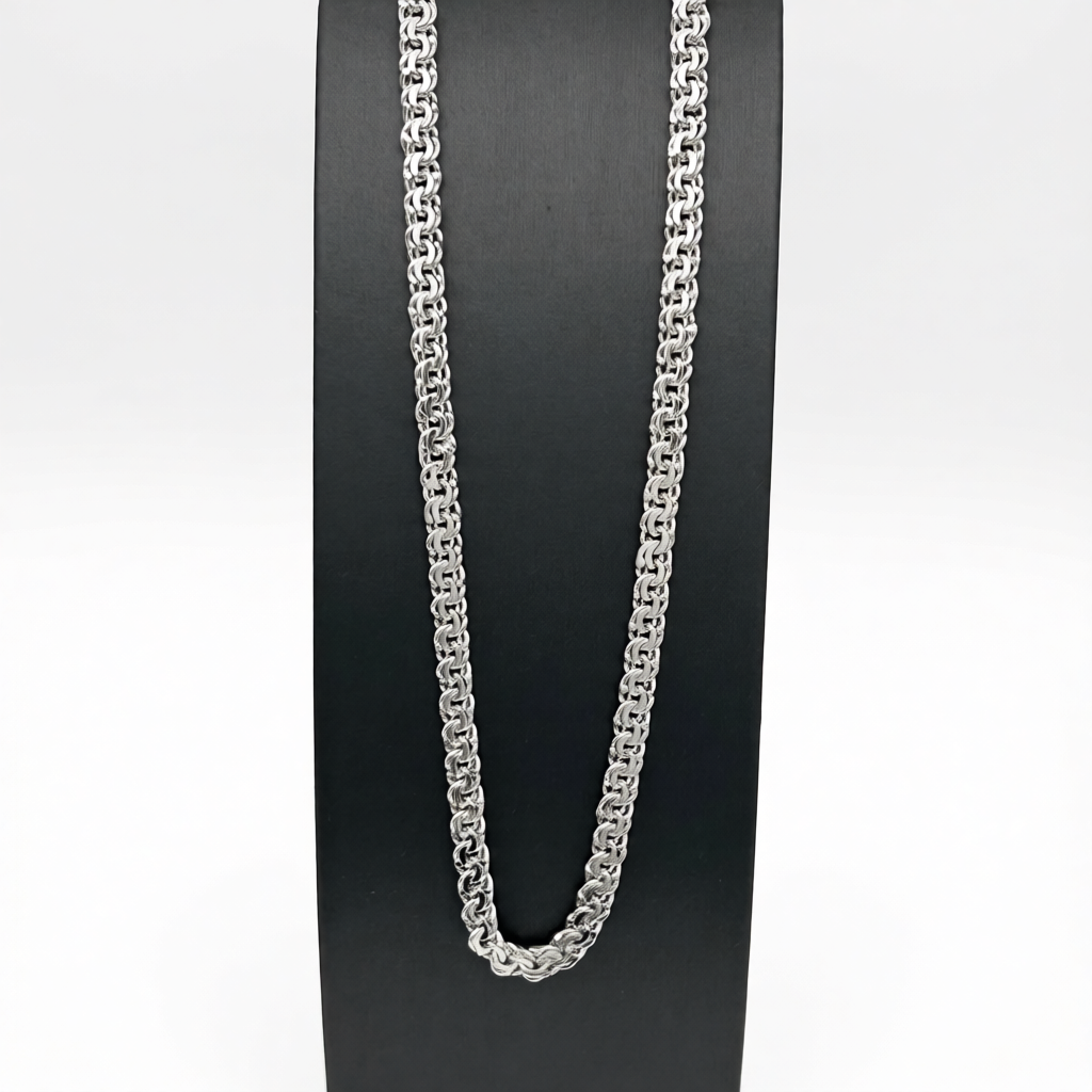 S1946 Marina Pave Chain 5mm. X 26"