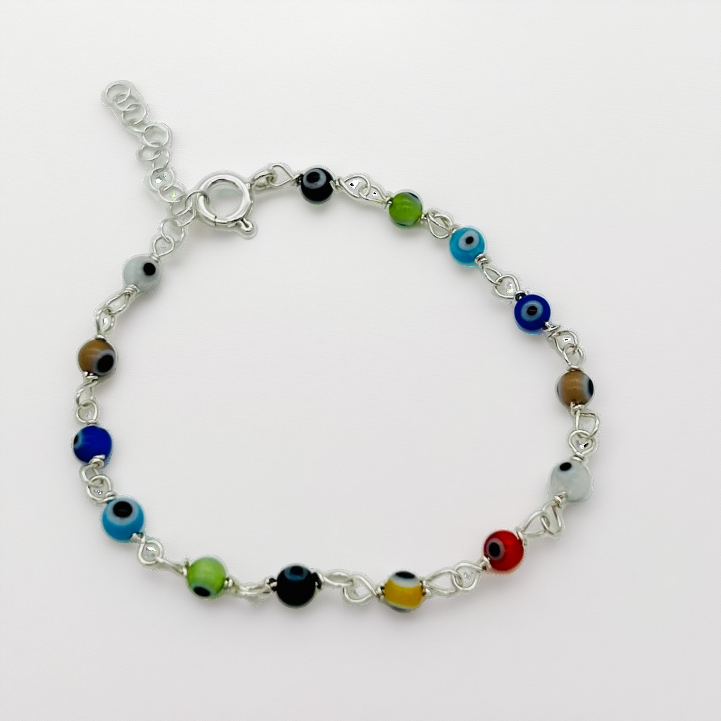 C1456 Eyes Bracelet 7"