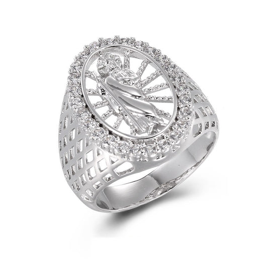 Z1898 San Judas Men's Ring