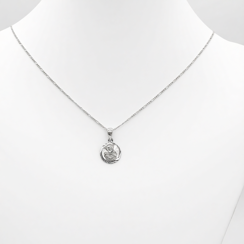 S1956 Virgen de la Ternura Necklace 18"