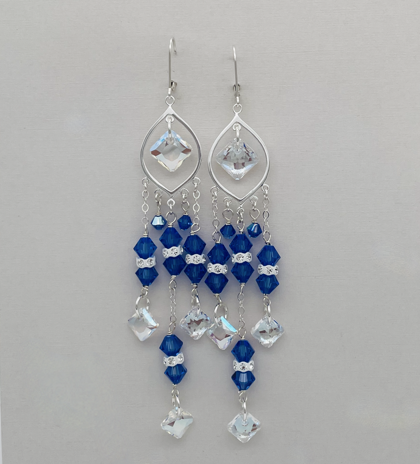 C1087 Sapphire Earrings
