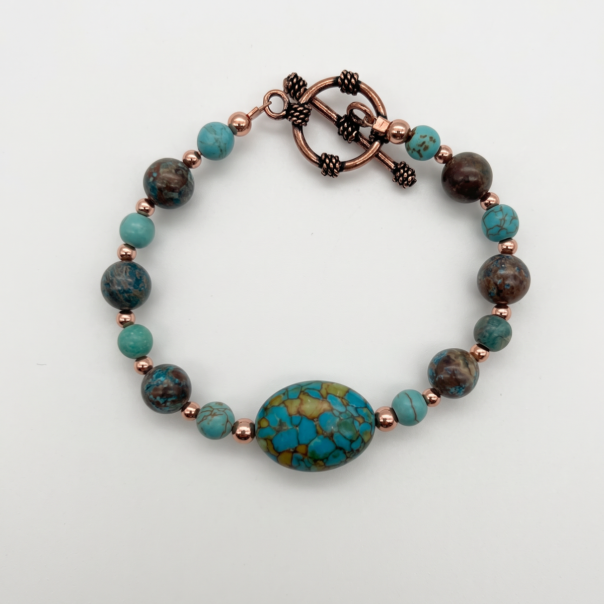 CO31 Magnesite Bracelet 7.5"