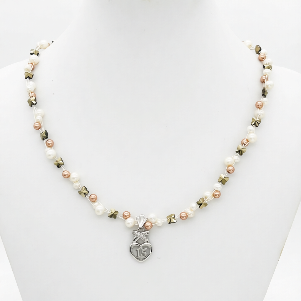 SH1025 Quinceañera Necklace 16"