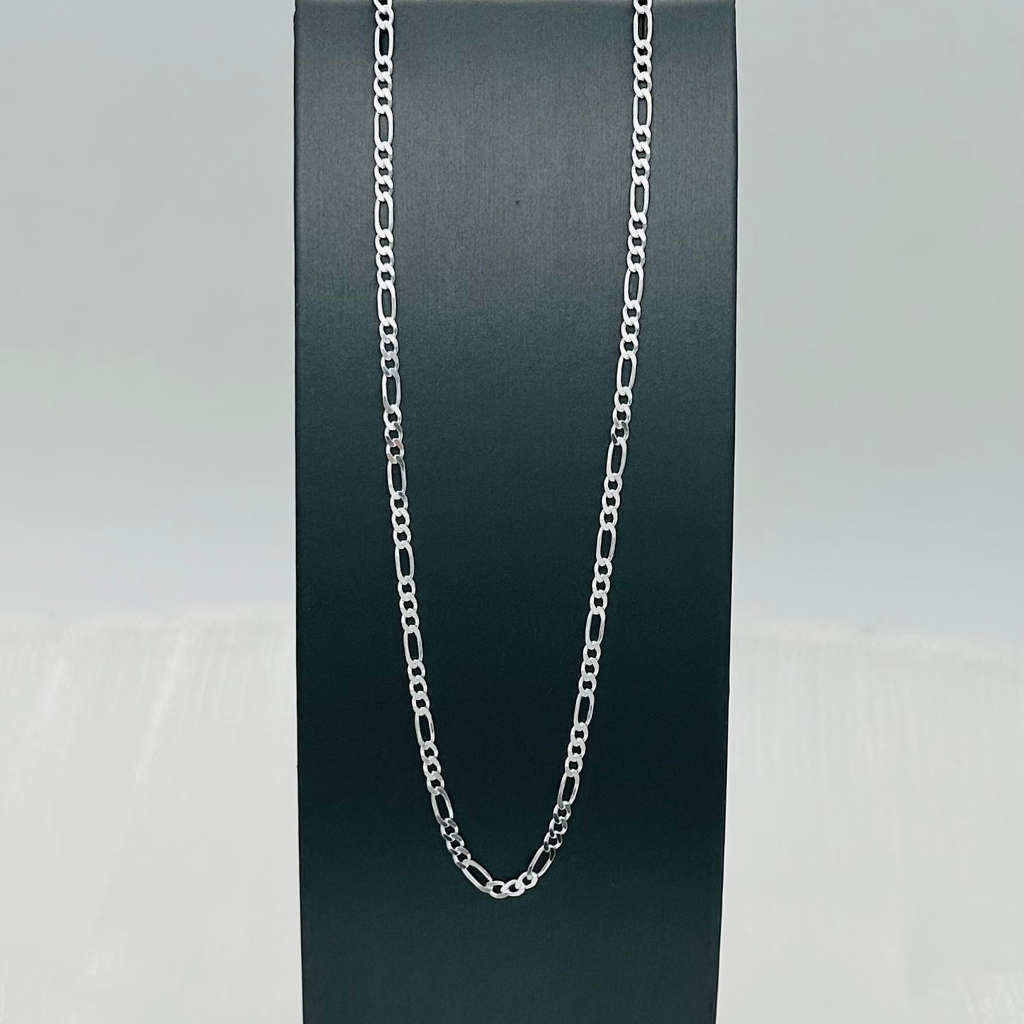S1894 SF Figaro Chain 3mm.x18"