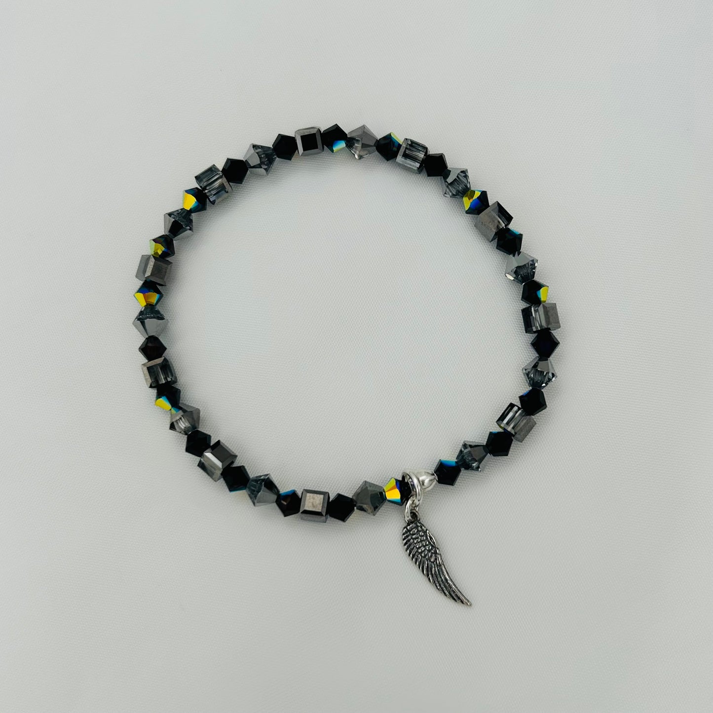 C1389BL Black With Wing SW7"